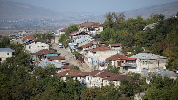 Азербайджанский город Ханкенди, находящийся под оккупацией Армении Азербайджанский город Ханкенди, находящийся под оккупацией Армении - Sputnik Азербайджан