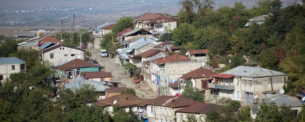 Азербайджанский город Ханкенди, находящийся под оккупацией Армении - Sputnik Азербайджан