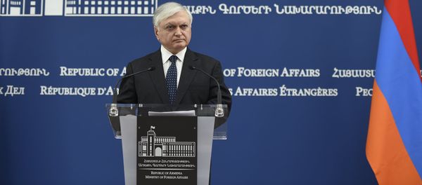 Пресс-конференция Министра иностранных дел Эдварда Налбандяна - Sputnik Азербайджан