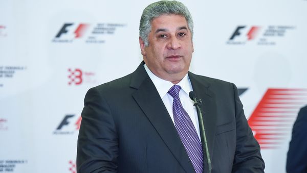 Министр молодежи и спорта Азербайджана Азад Рагимов - Sputnik Азербайджан