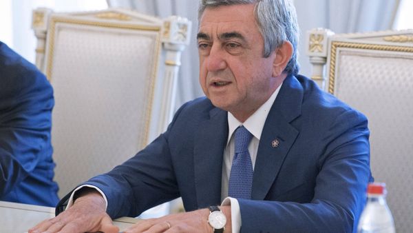 Президент Армении Серж Саргсян - Sputnik Азербайджан