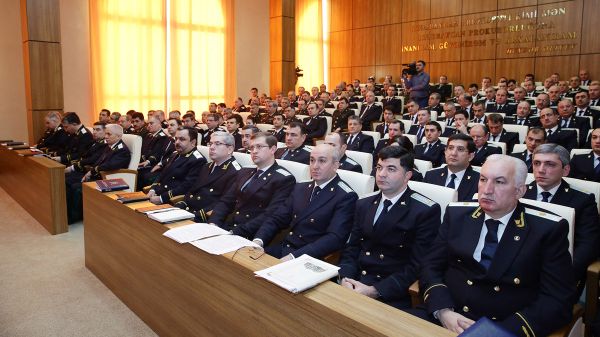 Расширенная коллегия в Генпрокуратуре Азербайджана, посвященная итогам 2016 года. Расширенная коллегия в Генпрокуратуре Азербайджана, посвященная итогам 2016 года. - Sputnik Азербайджан