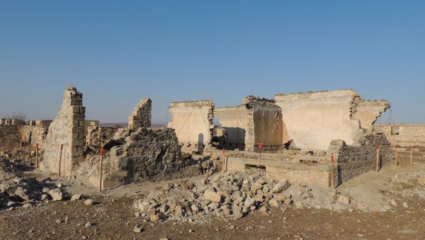 Освобожденное от оккупации село Джоджуг Мерджанлы Джабраильского района, фото из архива - Sputnik Азербайджан