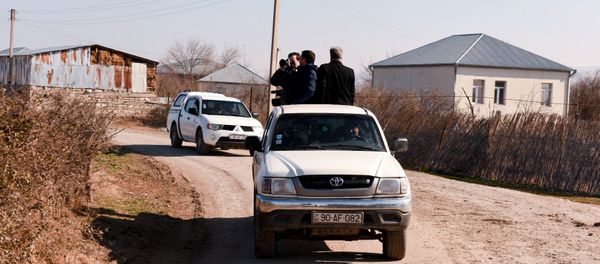 Освобожденное от оккупации село Джоджуг Мерджанлы Джабраильского района - Sputnik Азербайджан