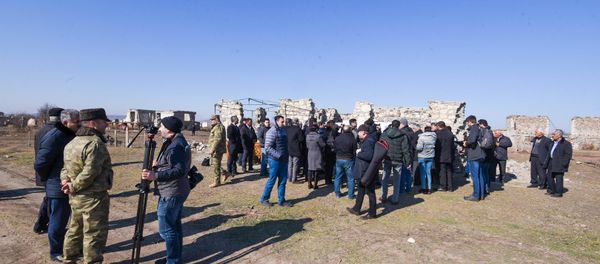 Освобожденное от оккупации село Джоджуг Мерджанлы Джабраильского района - Sputnik Азербайджан