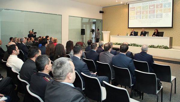 Заседание рабочих групп Национального координационного совета по устойчивому развитию АР - Sputnik Азербайджан