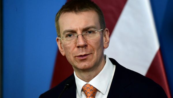Министр иностранных дел Латвии Эдгар Ринкевичс, фото из архива - Sputnik Азербайджан