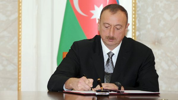 Президент Азербайджана Ильхам Алиев - Sputnik Азербайджан