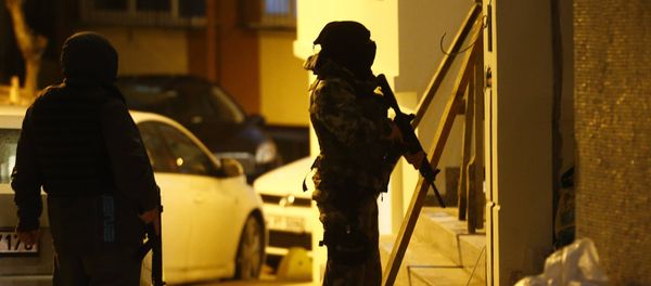Полиция Турции, фото из архива - Sputnik Азербайджан