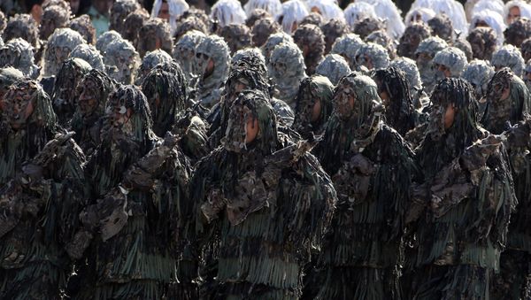 Солдаты Иранской армии, фото из архива - Sputnik Азербайджан