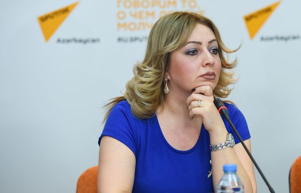 Пресс-конференция на тему Перспективы развития азербайджанского спорта в свете Исламиады - Sputnik Азербайджан