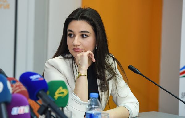 Пресс-конференция на тему Перспективы развития азербайджанского спорта в свете Исламиады - Sputnik Азербайджан