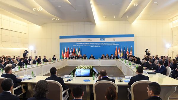 Bakıda “Cənub Qaz Dəhlizi” Məşvərət Şurası çərçivəsində nazirlərin üçüncü toplantısı işə başlayıb - Sputnik Азербайджан