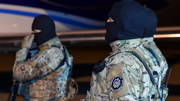 Сотрудники Службы государственной безопасности Азербайджана, фото из архива - Sputnik Азербайджан