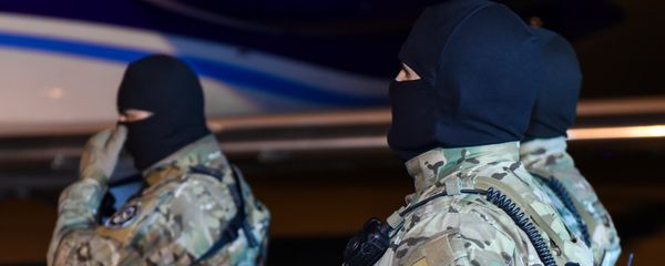 Сотрудники  Службы государственной безопасности Азербайджана, фото из архива - Sputnik Азербайджан
