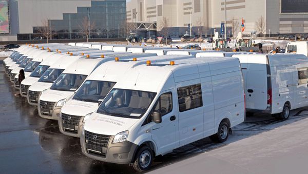 Фургоны ГАЗель NEXT, фото из архива - Sputnik Азербайджан