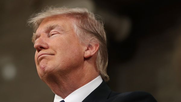 Президент США Дональд Трамп, фото из архива - Sputnik Азербайджан