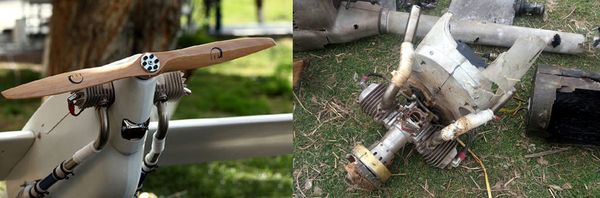 Уничтоженный армянский беспилотник - Sputnik Азербайджан