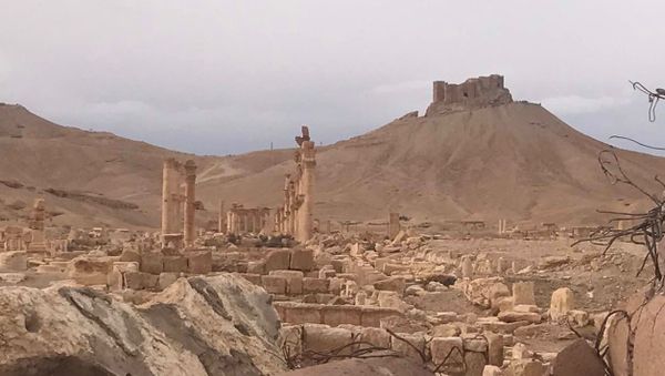 Историко-архитектурный комплекс Древней Пальмиры в сирийской провинции Хомс - Sputnik Азербайджан