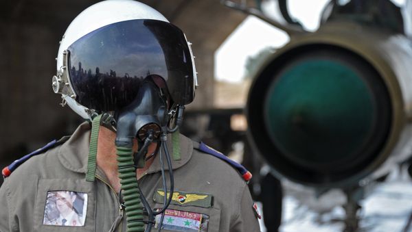 Военная авиабаза Хама в Сирии - Sputnik Азербайджан