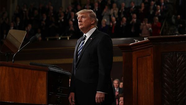 Президент США Дональд Трамп, фото из архива - Sputnik Азербайджан