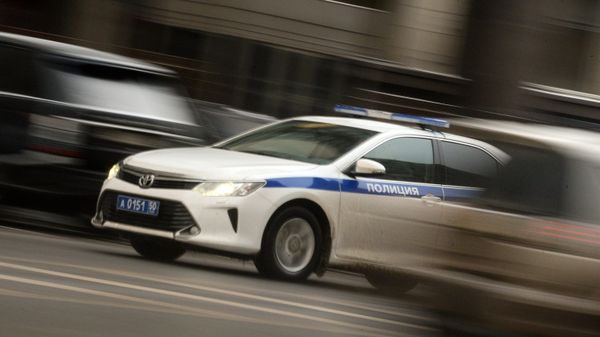 Полицейский автомобиль, фото из архива - Sputnik Азербайджан