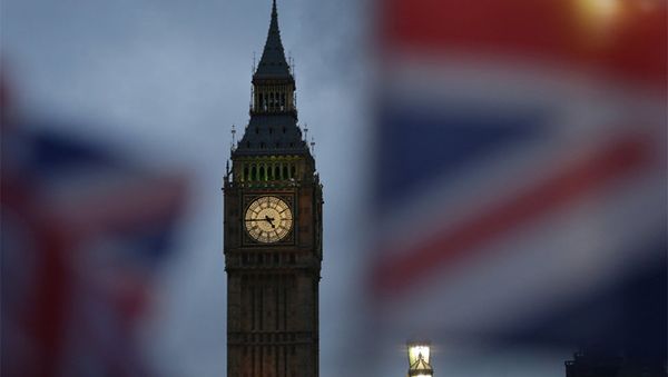 Биг Бен и здание Парламента в Лондоне, фото из архива - Sputnik Азербайджан