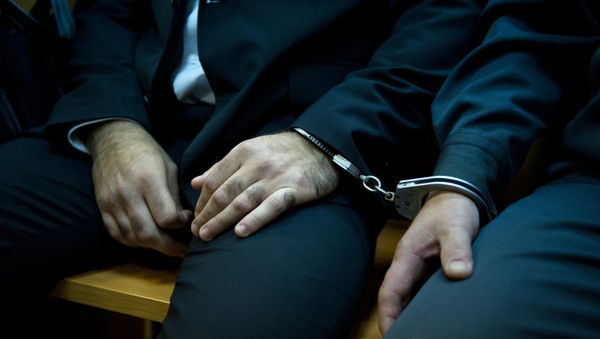 Задержанный, фото из архива - Sputnik Азербайджан