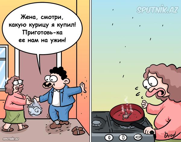 Осторожно: курица - Sputnik Азербайджан