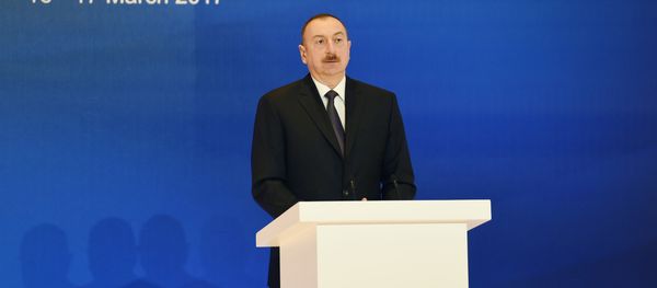 Ильхам Алиев принял участие в открытии V Глобального Бакинского Форума - Sputnik Азербайджан