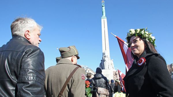 Мероприятия Дня легионеров в Риге 16 марта 2017 года - Sputnik Азербайджан