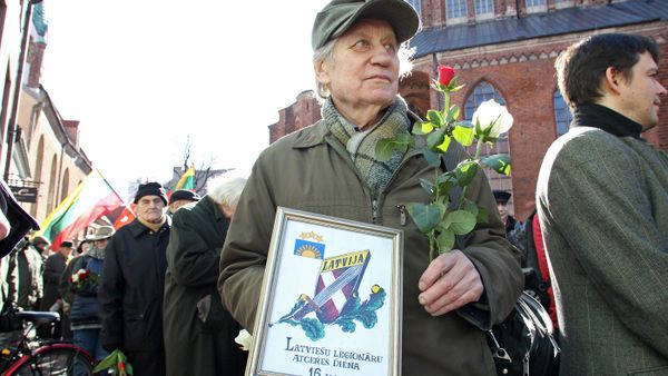 Мероприятия Дня легионеров в Риге 16 марта 2017 года - Sputnik Азербайджан