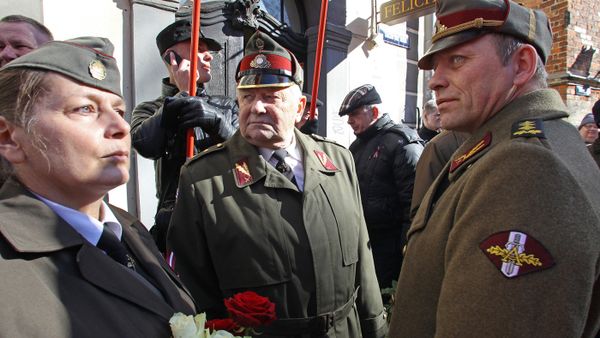 Мероприятия Дня легионеров в Риге 16 марта 2017 года - Sputnik Азербайджан