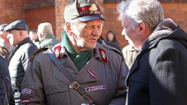 Мероприятия Дня легионеров в Риге 16 марта 2017 года - Sputnik Азербайджан
