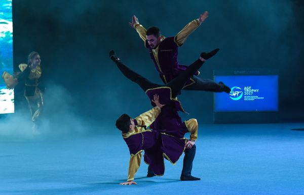 Открытие Кубка мира по спортивной гимнастике серии FIG в Баку Открытие Кубка мира по спортивной гимнастике серии FIG в Баку - Sputnik Азербайджан