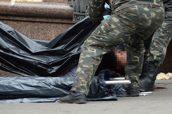 Место убийства бывшего депутата Государственной думы РФ Дениса Вороненкова в Киеве - Sputnik Азербайджан
