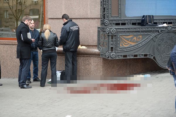 Место убийства бывшего депутата Государственной думы РФ Дениса Вороненкова в Киеве - Sputnik Азербайджан