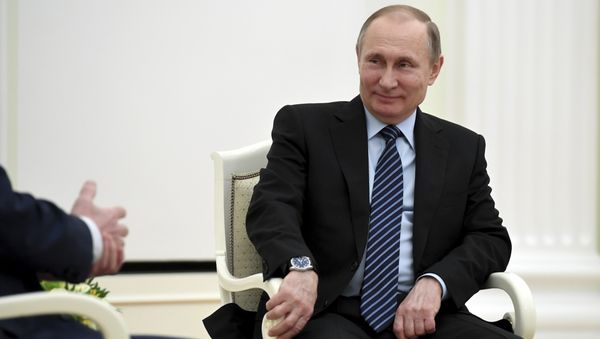 Президент России Владимир Путин, фото из архива - Sputnik Азербайджан