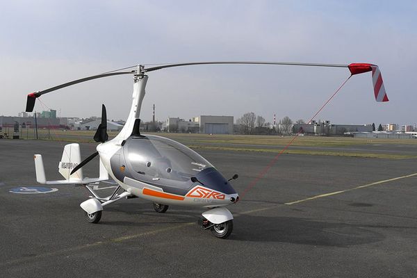 Чешский гироплан Gyrodrive - Sputnik Азербайджан