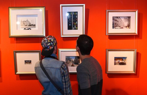 Выставка Бахрама Багирзаде Art in box - Sputnik Азербайджан