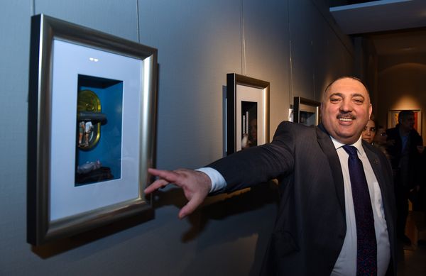 Выставка Бахрама Багирзаде Art in box - Sputnik Азербайджан