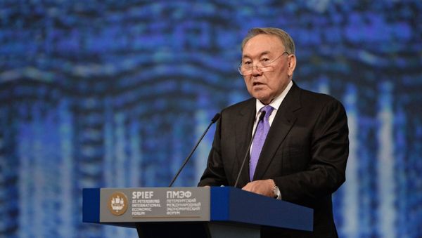 Президент Республики Казахстан Нурсултан Назарбаев, фото из архива - Sputnik Азербайджан
