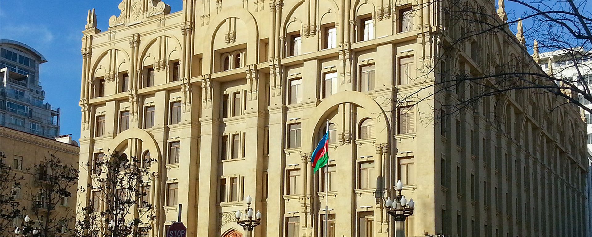 Здание Министерства внутренних дел Азербайджанской Республики  - Sputnik Азербайджан, 1920, 25.10.2021