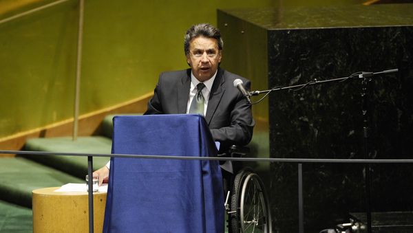 Ленин Вольтер Морено Гарсес, 27 сентября 2010 года - Sputnik Азербайджан