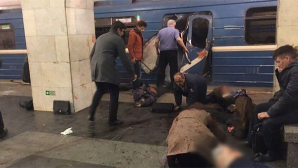 Взрыв в метро Санкт-Петербурга - Sputnik Азербайджан