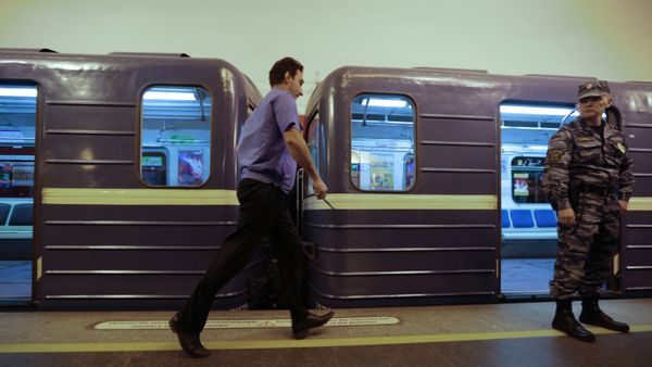 Возгорание в петербургском метро, фото из архива - Sputnik Азербайджан