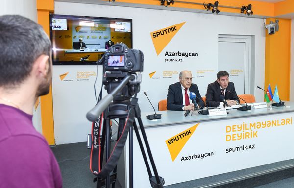 Видеомост Баку-Астана по итогам визита президента Казахстана - Sputnik Азербайджан