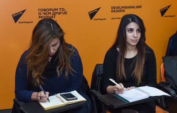 Видеомост Баку-Астана по итогам визита президента Казахстана - Sputnik Азербайджан
