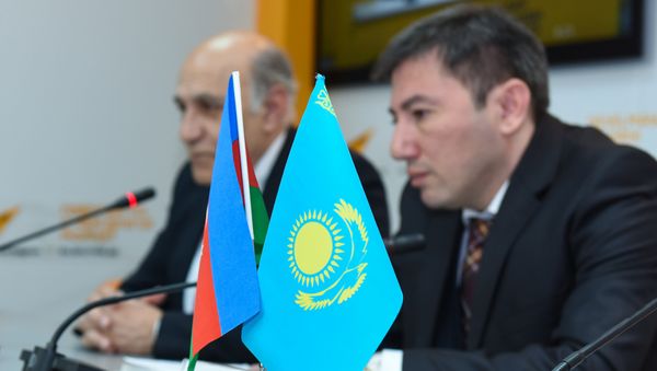 Видеомост Баку-Астана по итогам визита президента Казахстана - Sputnik Азербайджан