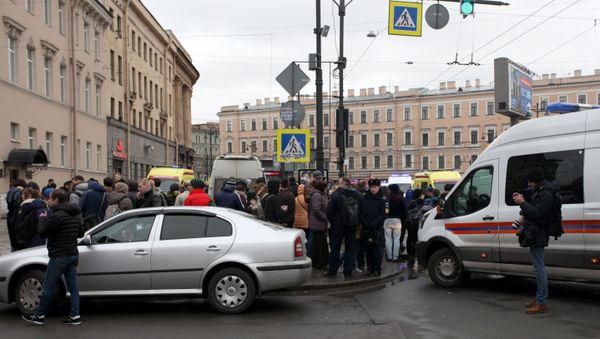 Взрывы в метро в Санкт-Петербурге - Sputnik Азербайджан